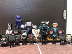 スキビディトイレ公式フィギュア１９個セット　　skibidi toillet