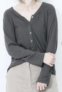 美品 アパルトモン GOOD GRIEF! HENLEY SHORT TOP アパルトモン GOOD GRIEF!HENLEY SHORT TOP グレー - メルカリ