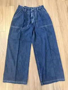 YOKE デニムパンツ ワイド インディゴのサムネイル