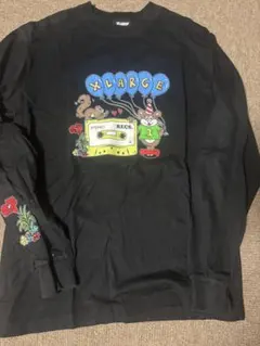 XLARGE ブラック 長袖Tシャツ M