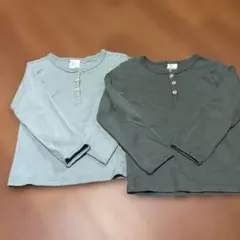 H&M Tシャツ 2枚セット 80cm