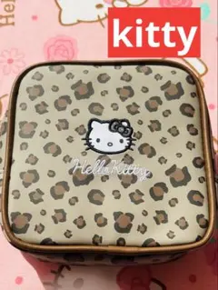 新品タグ付き♡アベイルヒョウ柄キティちゃんポーチ