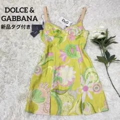 新品タグ付き 【DOLCE &GABBANA】 キャミソール ワンピース