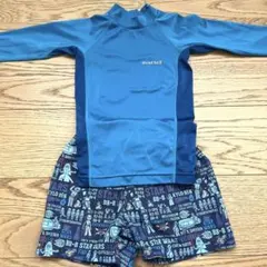 mont-bell ラッシュガード スターウォーズ 110 サイズ 青　セット