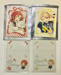 あんスタ　硬質カードケース　レオ、嵐