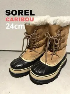 も**様 SOREL CARIBOU スノーブーツ 24cm