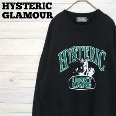 【美品L】HYSTERIC GLAMOUR スウェットデビルガール ブラック