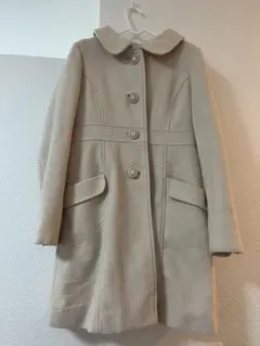 美品】Maglie par ef-de ロングコート ベージュ 11号 - メルカリ