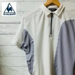 ルコックスポルティフ ゴルフウェア ハーフジップ Mサイズ