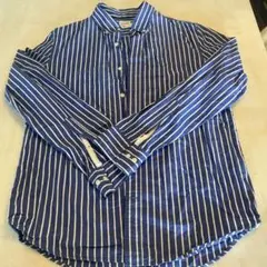 OLD NAVY ストライプ　 長袖シャツ　Lサイズ