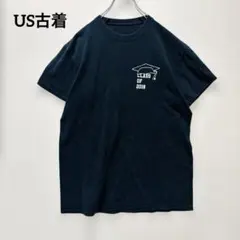 半袖Tシャツ US古着 アメリカ古着 ネイビー Fサイズ