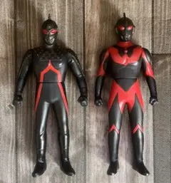 ウルトラセブンダーク ウルトラマンダーク ミニソフビ 食玩 2体セット