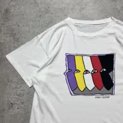 90s FERNEY VOLTAIRE アート プリント Tシャツ ビンテージ
