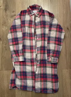 BACK NUMBER キッズ チェック柄 長袖シャツ 140cm