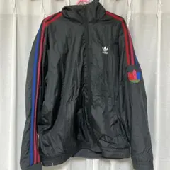 adidas ナイロンジャケット ブラック