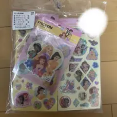 ディズニー　プリンセス　新品　シール帳セット