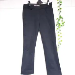 NATURAL BEAUTY BASICストレッチパンツ XS 黒