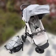 AirBuggy ココプレミア フロムバース ベビーカー　アースグレー　付属品有