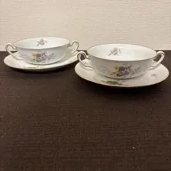 Susie Cooper スープカップ＆ソーサー 2セット - メルカリ