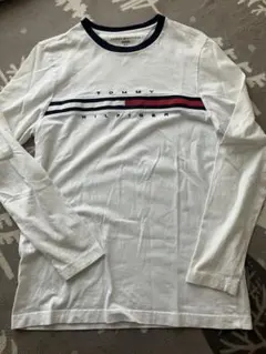TOMMY HILFIGER 長袖カットソー ホワイト Sサイズのサムネイル