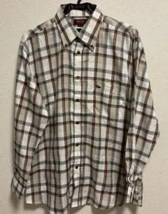 DECOY SINCE1981 チェック柄 ベージュ　長袖シャツ L