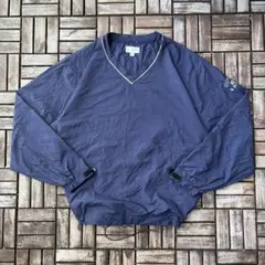 CUTTER&BUCK ネイビー Vネック ナイロンジャケット プルオーバーのサムネイル