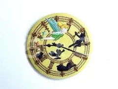 【匿名配送】ディズニー 刺繍缶バッジ ピーターパン