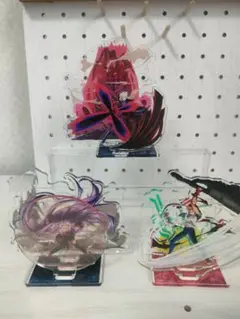 劇場版fate バトルシーン　3D アクリルスタンド　ジャンク