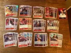 ワンピースカード 赤シャンクスデッキ パラレル 構築済み ローダー