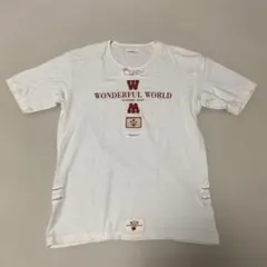 ワンダフルワールド　カネコイサオ　Tシャツ　ホワイトのサムネイル