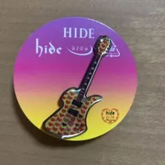 新品未使用★hide★ピンズ★60th★イエローハート★ギター★ピンズカプセル★