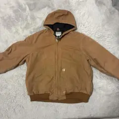 【希少】Carhartt ダック地 アクティブジャケット ブラウン