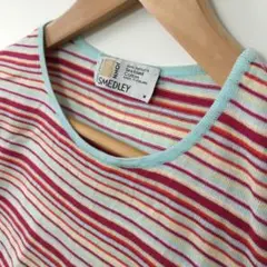 ジョンスメドレー コットンボーダー Tシャツのサムネイル