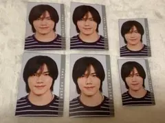 少年忍者 瀧陽二朗 Myojo 10月号 データカード デタカ 厚紙 ６枚