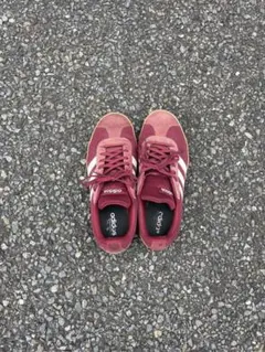 adidas RUN 70S レッド×ホワイト レトロスニーカー 25.5cmのサムネイル