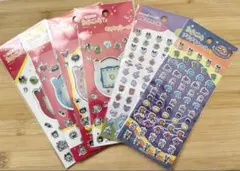 たまごっち　キラキラシール２　4種　プチプチシール　２種