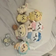 ちいかわアクスタ、ガチャガチャご当地ぬいぐるみセット