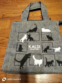 KALDI 猫シルエット トートバッグ
