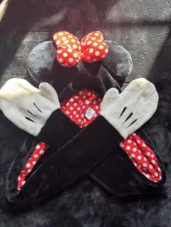 ディズニー ミニー マフラーキャップ