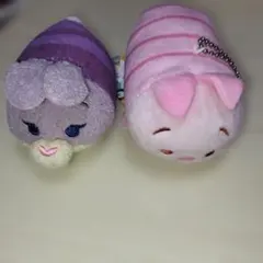 ツムツム　ピグレット　ジュディ　マスコットぬいぐるみ