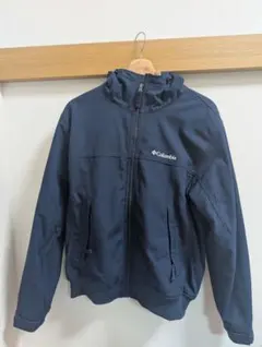 【未使用に近い】Columbia ロマビスタフーディー ダークブルー S