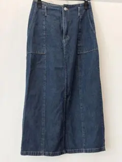 Mélan Cleugeデニムロングスカートのサムネイル