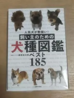 飼い主のための犬種図鑑ベスト185 人気犬が勢揃い!　本　ペット　犬