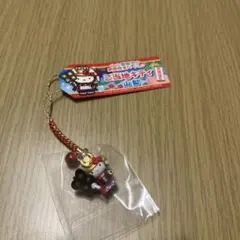 ハローキティ 山梨限定 戦国武将（武田信玄） ぬいぐるみとストラップ
