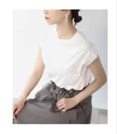 VERMEIL par iena フレンチスリーブプルオーバー　新品 タグ付き