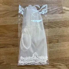 ホワイト レース付き ウエディンググローブ