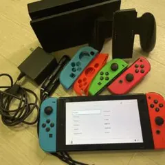 【ジャンク】Nintendo Switch 本体＋Joy-Con＋ドック