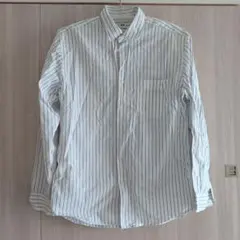 UNIQLO エクストラファインコットンブロードストライプシャツ