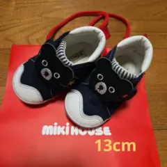 DOUBLE_B　 クマの顔デザイン キッズシューズ 13cm