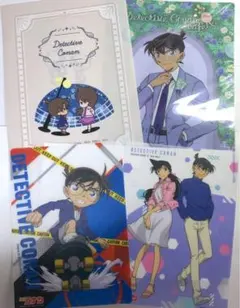 名探偵コナン　キャラクター　グッズ　毛利蘭　工藤新一　まとめ売り　4個セット　①